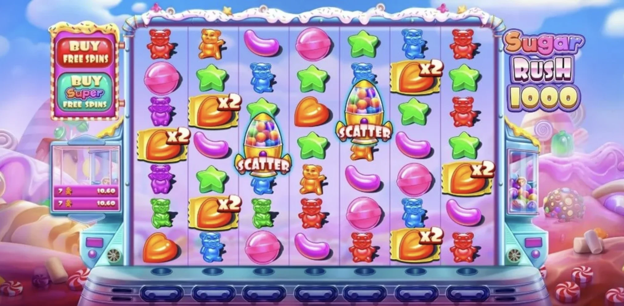 Sugar Rush 1000 Slot Playing 2