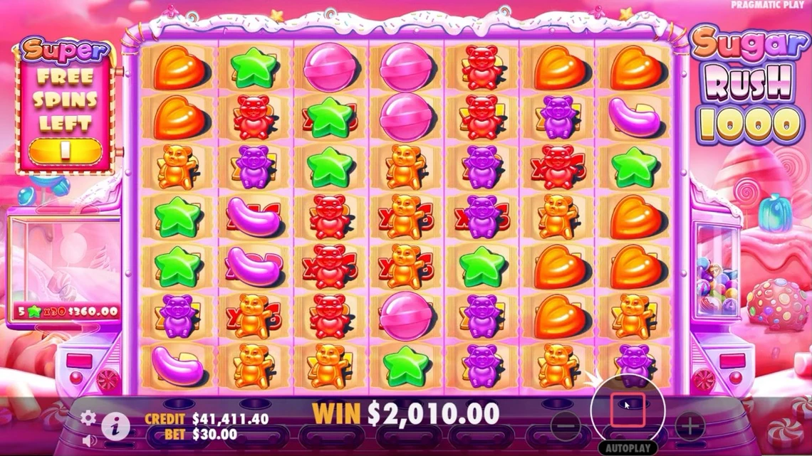 Sugar Rush 1000 Slot Big Win